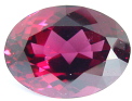 Oval Rhodolite garnet, purple red pink gemstone, exclusive rhodolites gemstones, garnets information