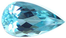 pear aquamarine gemstone, blue beryl, exclusive loose faceted aquamarine, aquamarine shopping