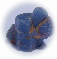 Twin Sapphire crystal, blue Madagascar mineral, exclusive sapphires, corundum information data