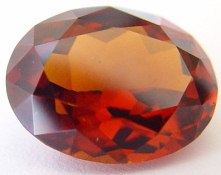 11.17 cts oval Hessonite gemstone, orange garnet, exclusive loose faceted hessonites, hessonite shopping