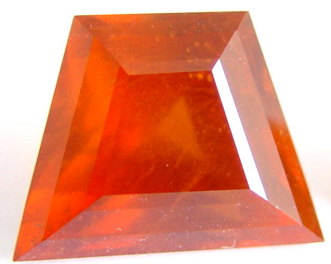 9.59 carats keystone cut spessartite garnet gemstone, orange garnet, exclusive loose faceted spessartine garnets, gemstones shopping