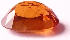 cushion Malaya garnet gemstone, orange garnets, exclusive loose faceted malaya garnets, pyrope spessartite shopping