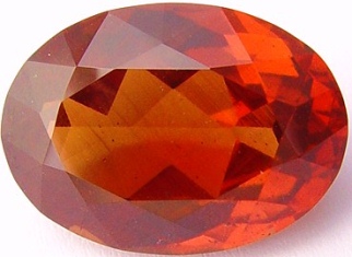 26.51 carats Oval Malaya garnet gemstone, orange garnets, exclusive loose faceted malaya garnets, pyrope spessartite shopping