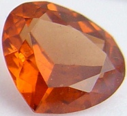 4.01 carats pear Malaya garnet gemstone, orange garnet, exclusive loose faceted malaya garnets, pyrope spessartite shopping
