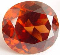 9.85 carats cushion Malaya garnet gemstone, orange garnet, exclusive loose faceted malaya garnets, pyrope spessartite shopping