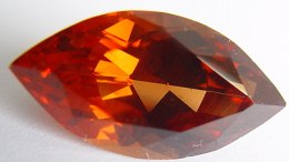 10.83 carats navette Malaya garnet gemstone, orange garnet, exclusive loose faceted malaya garnets, pyrope spessartite shopping