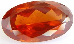 30.57 carats Oval Malaya garnet gemstone, orange garnets, exclusive loose faceted malaya garnets, pyrope spessartite shopping