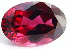 7.56 carats oval Rhodolite garnet gemstone, red purple garnet, exclusive loose faceted rhodolite garnets, gemstones shopping