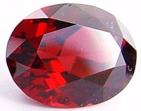 9.28 carats oval Rhodolite garnet gemstone, red purple garnet, exclusive loose faceted rhodolite garnets, gemstones shopping