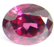 4.60 carats oval Rhodolite garnet gemstone, red purple garnet, exclusive loose faceted rhodolite garnets, gemstones shopping