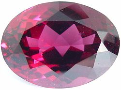 18.37 carats oval Rhodolite garnet gemstone, red purple garnet, exclusive loose faceted rhodolite garnets, gemstones shopping