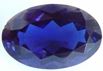 21.12 carats oval iolite gemstone, blue gems, exclusive loose faceted iolites, gemstones shopping