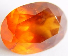 5.78 carats oval mandarin garnet gemstone, orange garnet, exclusive loose faceted mandarine garnets, gemstones shopping
