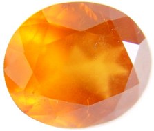 7.25 carats oval mandarin garnet gemstone, orange garnet, exclusive loose faceted mandarine garnets, gemstones shopping