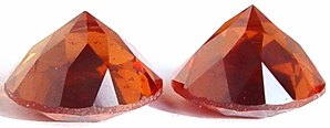 10.91 carats pair round Malaya garnet gemstone, orange garnet, exclusive loose faceted malaya garnets, pyrope spessartite shopping