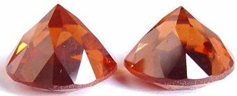 11.72 carats pair round Malaya garnet gemstone, orange garnet, exclusive loose faceted malaya garnets, pyrope spessartite shopping