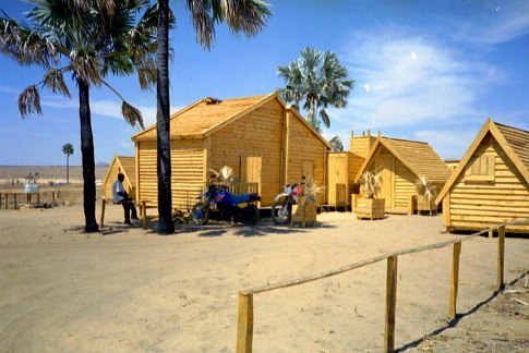 The John and Alain Darbellay's cottage in Ilakaka in 1999, sapphire rush in Madagascar