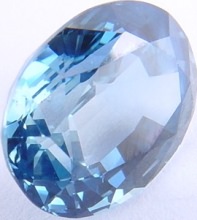 3.60 carats untreated natural light-blue sapphire gemstone, transparent gems, exclusive loose faceted sapphires, gemstones shopping