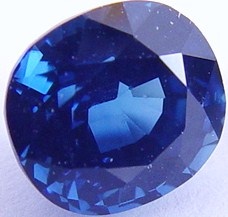 2.10 carats cushion blue sapphire gemstone, transparent gems, exclusive loose faceted sapphires, gemstones shopping