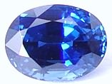 1.81 carat oval blue sapphire gemstone, transparent gems, exclusive loose faceted sapphires, gemstones shopping