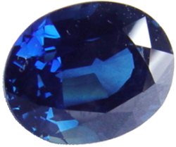 3.34 carats oval blue sapphire gemstone, transparent gems, exclusive loose faceted sapphires, gemstones shopping