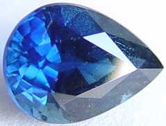 1.04 carat pear blue sapphire gemstone, transparent gems, exclusive loose faceted sapphires, gemstones shopping