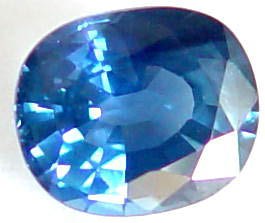 1.20 carat oval blue sapphire gemstone, transparent gems, exclusive loose faceted sapphires, gemstones shopping