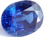 1.89 carat untreated blue sapphire gemstone, transparent gems, exclusive loose faceted sapphires, gemstones shopping