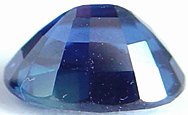 1.89 carats untreated oval blue sapphire gemstone, transparent gems, exclusive loose faceted sapphires, gemstones shopping
