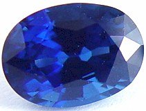 1.95 carat untreated blue sapphire gemstone, transparent gems, exclusive loose faceted sapphires, gemstones shopping