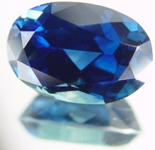6.56 carats oval sapphire, untreated blue sapphires, exclusive loose faceted sapphire, natural sapphire shopping