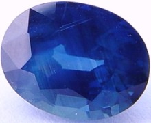 2.84 carats untreated blue sapphire gemstone, transparent gems, exclusive loose faceted sapphires, gemstones shopping