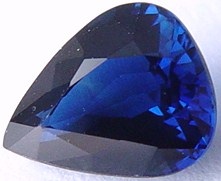 2.01 carats Pear sapphire, untreated blue sapphires, exclusive loose faceted sapphire, natural sapphire shopping