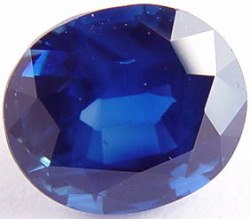 3.83 carats untreated blue sapphire gemstone, transparent gems, exclusive loose faceted sapphires, gemstones shopping