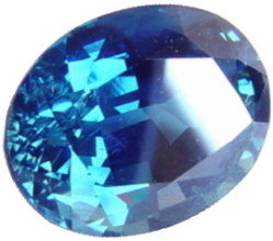 3.69 carats oval light-blue sapphire gemstone, transparent gems, exclusive loose faceted sapphires, gemstones shopping