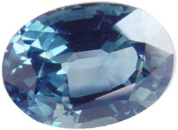 3.70 carats light-blue sapphire gemstone, transparent gems, exclusive loose faceted sapphires, gemstones shopping