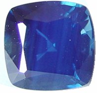 2.01 carats untreated cushion sapphire gemstone, transparent gems, exclusive loose faceted sapphires, gemstones shopping