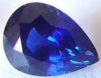 1.00 carat Pear sapphire, untreated blue sapphires, exclusive loose faceted sapphire, natural sapphire shopping