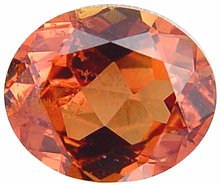 orange sapphire gemstone, exclusive loose faceted ilakaka sapphires, Madagascar gemstones shopping