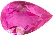 2.18 carat pear pink sapphire gemstone, transparent gems, exclusive loose faceted sapphires, untreated gemstones shopping