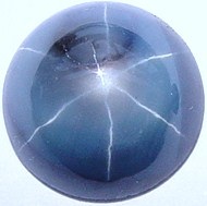 round blue star sapphire gemstone, cabochon gems, exclusive loose sapphires, Madagascar gemstones shopping