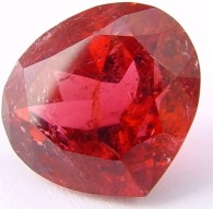 Pear rubellite tourmaline gemstone, exclusive loose faceted tourmalines, Madagascar gemstones shopping