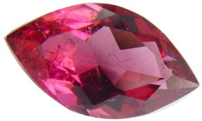 Navette rubellite tourmaline gemstone, exclusive loose faceted tourmalines, Madagascar gemstones shopping