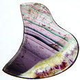 Multicolor ribboned tourmaline double table, red green white pink Madagascar tourmaline, exclusive tourmalines, color tourmaline information data