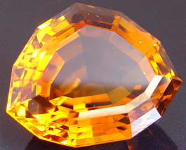 shield cut citrine gemstone, yellow quartz, exclusive loose faceted citrines, citrine shopping